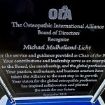 OIA Plaque 2015